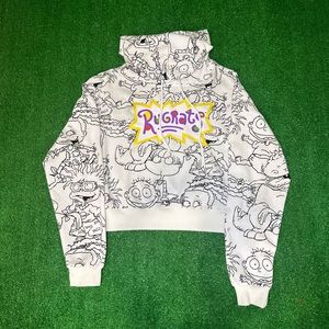 This is a prefect condition Rugrats crop hoodie!